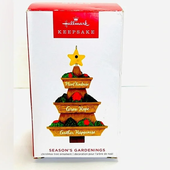 Hallmark 2023 Season’s Gardenings Ornament Plant Grow Gather - Picture 1 of 5